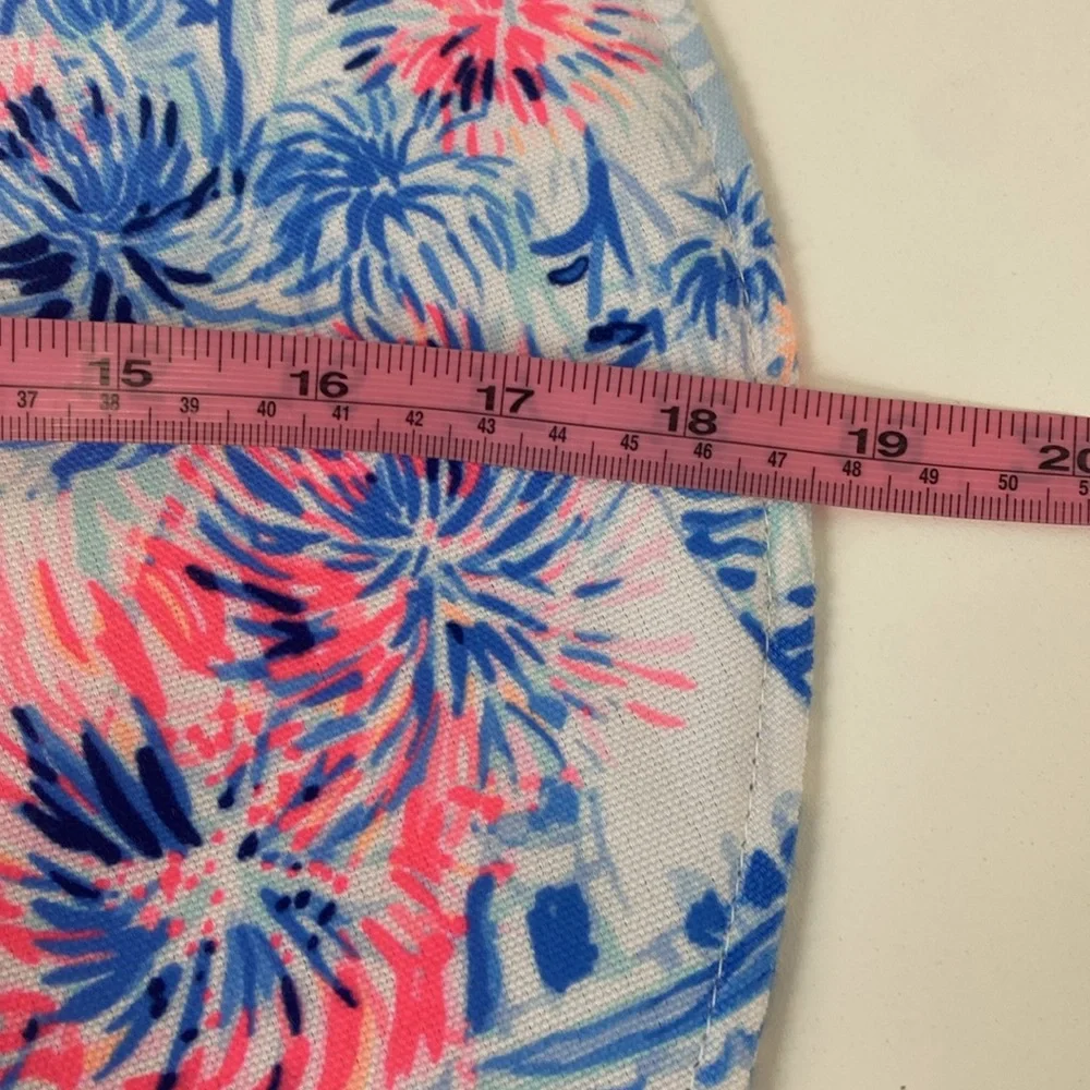 Lilly Pulitzer‎ Straw Hat with Blue Trim